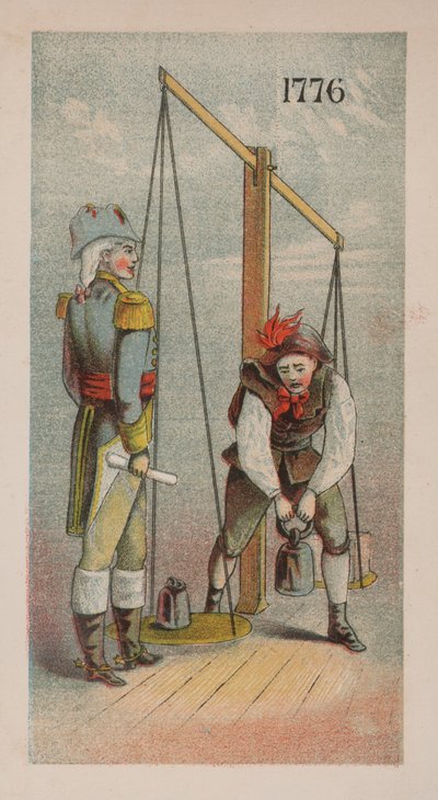 Rivoluzione Americana, 1776 da American School
